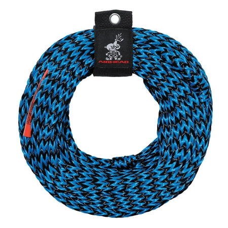 Airhead 3-Rider Tube Boating Towing Rope 60 Feet Long | (Best Boats For Water Skiing And Tubing)