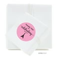thumbnail image 2 of Thank You For Celebrating With Us! Paris Bonjour Bebe Girl Baby Shower Round Circle Label Stickers, 40-Pack, 2 of 2