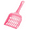 Pink, variant on Plastic Cat Litter Scoop, Kitty Litter Scooper Pet Sift Shovel, Litter Cleaning Tool, 8.03 Inches, 1PC
