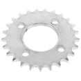 thumbnail image 1 of KAKOWELY wheel sprocket Easy to Install Motorcycle Sprocket Motorcycle Chain Sprocket Motorcycle Engine Sprocket 420 Type 25 Tooth Rear Sprocket4.13"X4.13"X0.2", 1 of 5