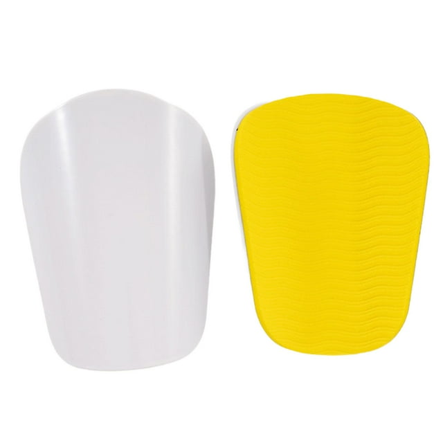 Espinilleras de Fútbol Zulema 1 par Protector de Pantorrilla Mini Blanco PP y EVA