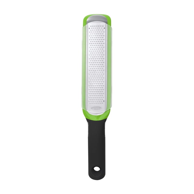Zester and Grater OXO Good Grips, verde grabado