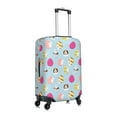 thumbnail image 3 of Uemuo Happy Easter Printed Washable Luggage Cover - Fashion Suitcase Protector Fits 18-32 Inch Luggage -X-Large, 3 of 9