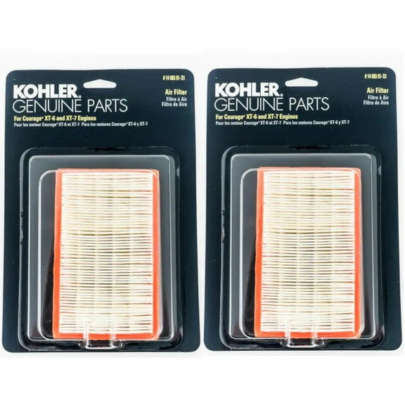 Kohler (2 Pack) 14 083 01-S1 Engine Air Filter