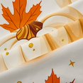 thumbnail image 4 of Erosebridal Pumpkin Bow Shower Curtain 72Wx78L,Fall Harvest Bath Curtain,Ivory, 4 of 6