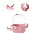 thumbnail image 6 of figatia Bird Food Bowl Cup Waterproof Hanging Bird Feeder for Outdoors Outside Patio Pink, 6 of 8
