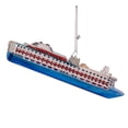 thumbnail image 3 of Kurt S. Adler 6-Inch Noble Gems Glass Cruise Ship Ornament, 3 of 7