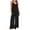 Black jumpsuits for womens, variant on up to 60% off Gifts Usmixi Jumpsuits for Women Dressy Casual Pocket Loose Soft Knitted Ribbed Spaghetti Strap Long Jumpsuits Overalls Summer V-Neck Sleeveless Solid Maxi Formal Rompers White xl