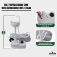 thumbnail image 3 of Hike Crew Portable Sink with 4.5 Gal Water Tank & Waste Collection, 3 of 8