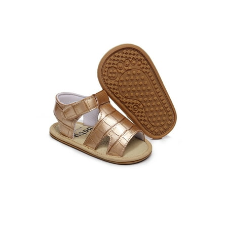 

Gomelly Toddler Outdoor Cute Magic Tape Summer Sandals Comfortable Beach Shoes Casual Flat Heels Flats