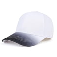 thumbnail image 2 of YHAJDS Women Men Baseball Hat Gradient Color Sun Protection Cap Spring Summer Daily, 2 of 2
