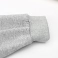 thumbnail image 6 of vigerkar Womens V Neck Oversized Sweatshirts Casual Drop Shoulder Long Sleeve Pullover Tops (Grey, XL), 6 of 8