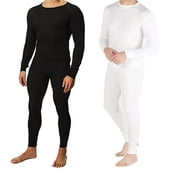DDI 2326267 Cotton Plus Men's Thermal Underwear Set - White  Medium Case of 12
