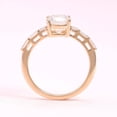 thumbnail image 4 of Cora Jewellery 2.15CT Cushion Cut Moissanite Solitaire Engagement Ring For Women, 18K Rose Gold, 4 of 5