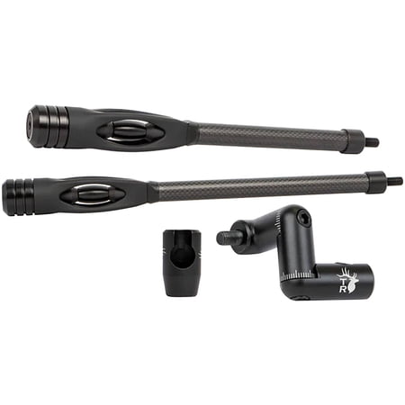 Trophy Ridge Seismic Bow Stabilizer 10 and 12 Combo Black