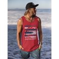 thumbnail image 2 of Pipeline Trendy Wave Symbol Tee - Tank Top Men's, 2 of 4