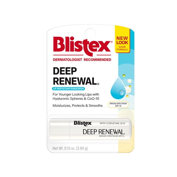 Blistex Deep Renewal Anti-Aging Lip Balm with Co Q10, SPF 15, 0.13 OZ