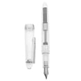 thumbnail image 3 of Mobutofu Silver Acrylic Fountain Pen with Transparent Design for Smooth Writing At Home Or Office, 3 of 8