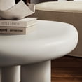 thumbnail image 6 of Elowen Outdoor Patio Coffee Table in White, 6 of 10