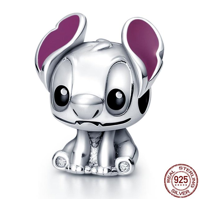 Disney Tinker bell Charm Bead Fit Pandora 925 Original Charm Bracelet Necklace Women Jewelry 925 Silver Pendant DIY Gift New HotChina Gao Jinjia LED