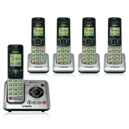 VTech CS6629 Cordless Phone with CS6609(4 Pack) Extra