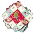 thumbnail image 2 of Carolines Treasures CK5524FC New Zealand Parakeet Love Foam Set of 4 coasters, Multicolor, 2 of 4