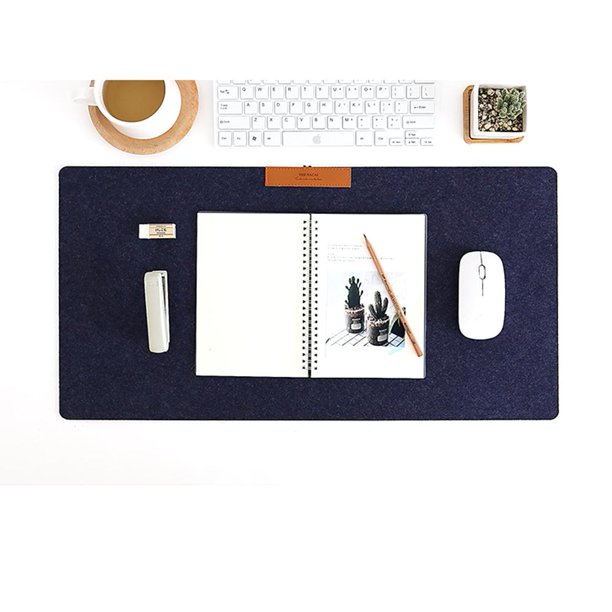 Rata De Juego Alfombrilla de mesa de fieltro, alfombrilla suave para teclado de ratón, alfombrilla para Gamer, funda para archivos A4 para ordenador portátil