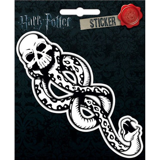 Pegatinas de Ata-Boy Dark Mark Pegatinas de anime/películas de Harry Potter - Regalos y mercancías de Harry Potter