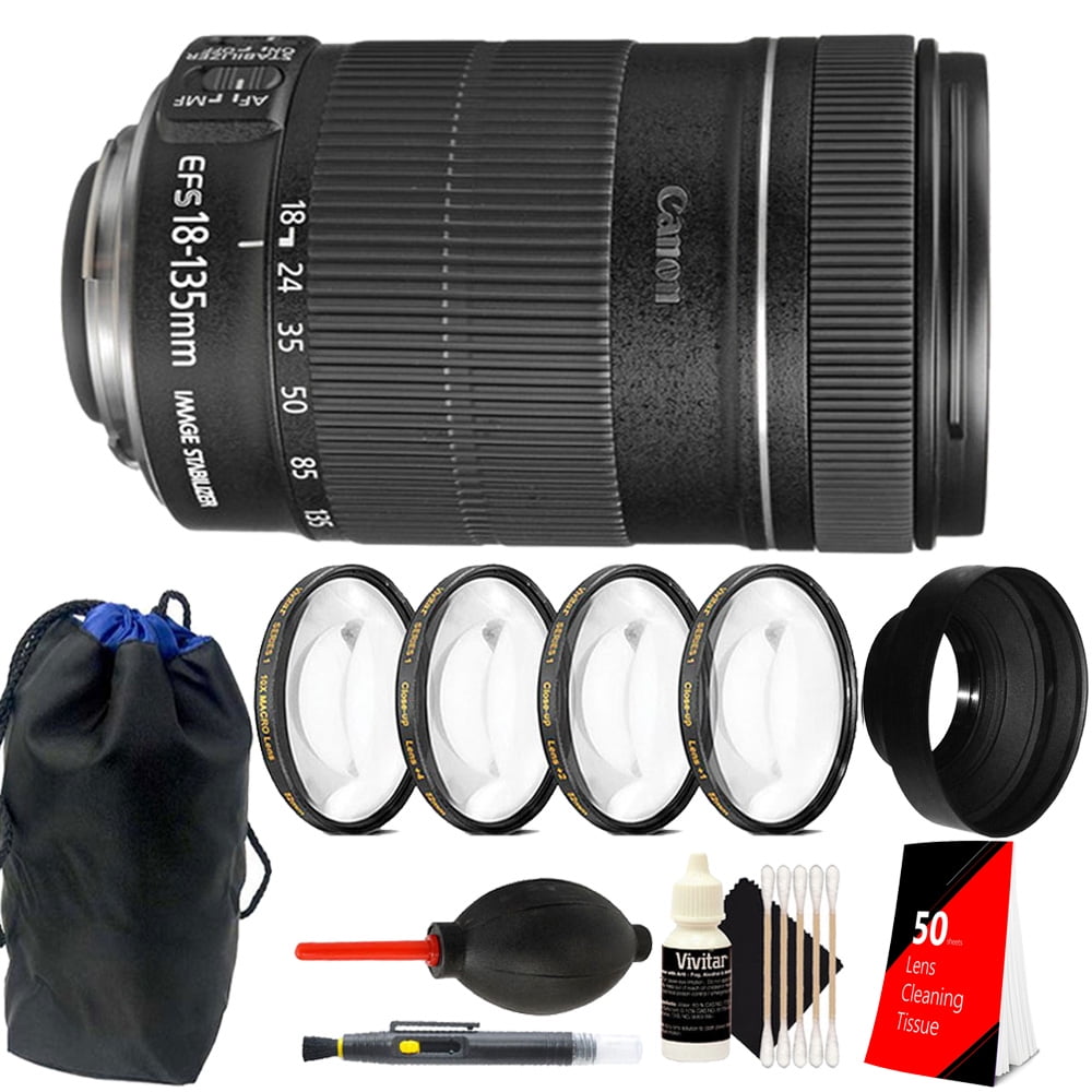 Canon EFS 18135mm f/3.55.6 IS STM Zoom Lens Accessory Kit for Canon