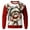 Red, variant on IWRICH Christmas Sweatshirt for Men Funny Printed Crewneck T Shirt Long Sleeve Outdoor Holiday Pullover Winter Tops Red XL