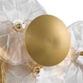 thumbnail image 3 of Possini Euro Design Filoli 16" High Modern 2 Light Wall Sconce Light Lamp Fixture Mount Bathroom Bedroom Hardwired Gold Plated, 3 of 9