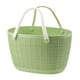 thumbnail image 4 of Cesta de ducha con asas, cesta de almacenamiento para el hogar, bolsa de mano para productos de limpieza, cesta de baño para bolso de playa Verde 37x345x27cm, 4 of 8