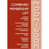 Combined Membership List 2006-2007 (Combined Membership List (American Mathematical Society)) (AMERICAN MATHEMATICAL SOCIETY//COMBINED MEMBERSHIP LIST), Used [Paperback]