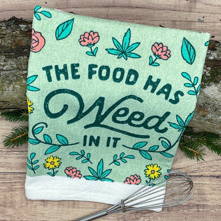 THE FOOD HAS WEED IN IT OVEN MITT