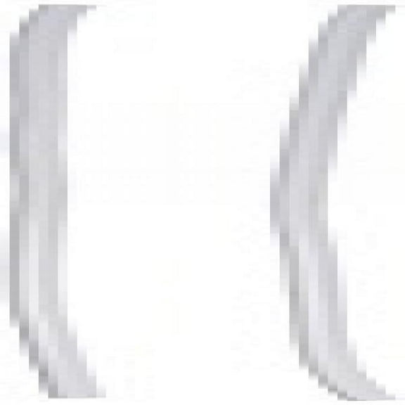 Cowles T3808 White U-Door Edge