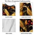 thumbnail image 4 of luoweisi Men's Beach Shorts Quick Dry Swim Trunks with Mesh Lining Thanksgiving Corn L, 4 of 5