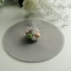 BalsaCircle 25 Silver 9" Tulle Circles Wedding Party Baby Shower FAVORS