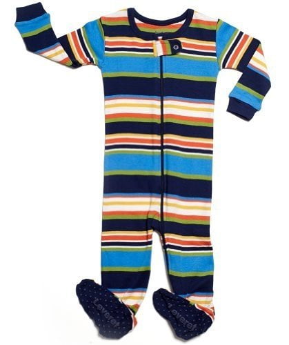Leveret Striped Baby Boys Footed Pajamas Sleeper 2T /& 12-18 MONTHS