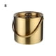 thumbnail image 4 of Cubo de hielo Advancent de Acero inoxidable con tapa color oro 2 litros, 4 of 6