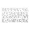 thumbnail image 3 of Juego de Moldes de Números y Letras para Llavero YONGSHENG 244 Uds., 3 of 5