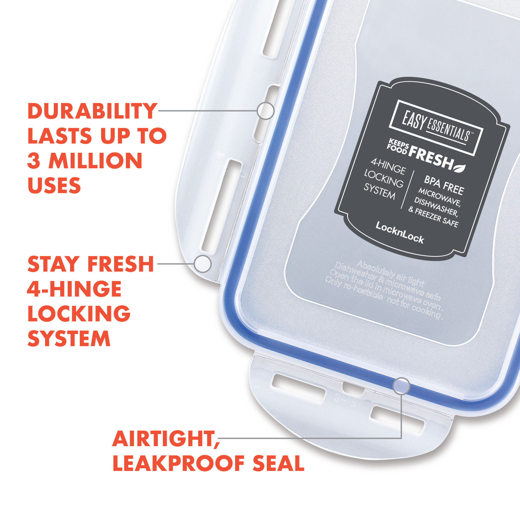 LocknLock Easy Essentials Specialty Measuring Cup, 1-Liter