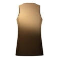 thumbnail image 5 of Tank Tops for Men Summer Sleeveless Gradient Muscle Basic T Shirts Workout Gym Bodybuilding Undershirts, 5 of 5