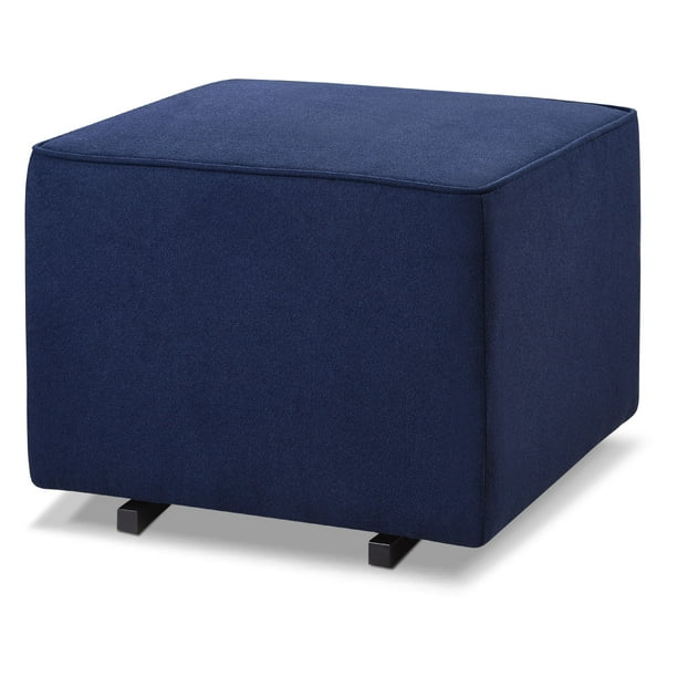 DaVinci Universal Gliding Ottoman in Navy