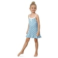 thumbnail image 4 of Baozhu Mommy and Me Pajama Dress Polka Dot Nightgown Button Down Sleeveless Cami Sleepwear Mother and Daughter Adjustable Strap Tank Nightshirt Above Knee Length Sleepshirt, 4 of 6