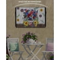 thumbnail image 6 of Outdoor TV Cover 70 to 75 Inch Weatherproof, 4th of July Waterproof TV Screen Protector for Outside Decor with Zipper and Pocket 68"L x 42"H , Memorial Day Sunflower Rustic Farmhouse Floral, 6 of 7