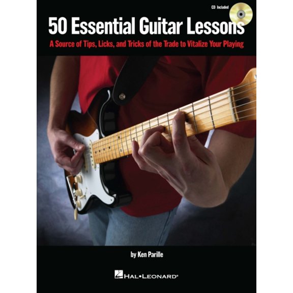 Pre-Owned 50 Essential Guitar Lessons: A Source of Tips, Licks, and Tricks of the Trade to Vitalize Your Playing [With CD] (Paperback) 1423442709 9781423442707