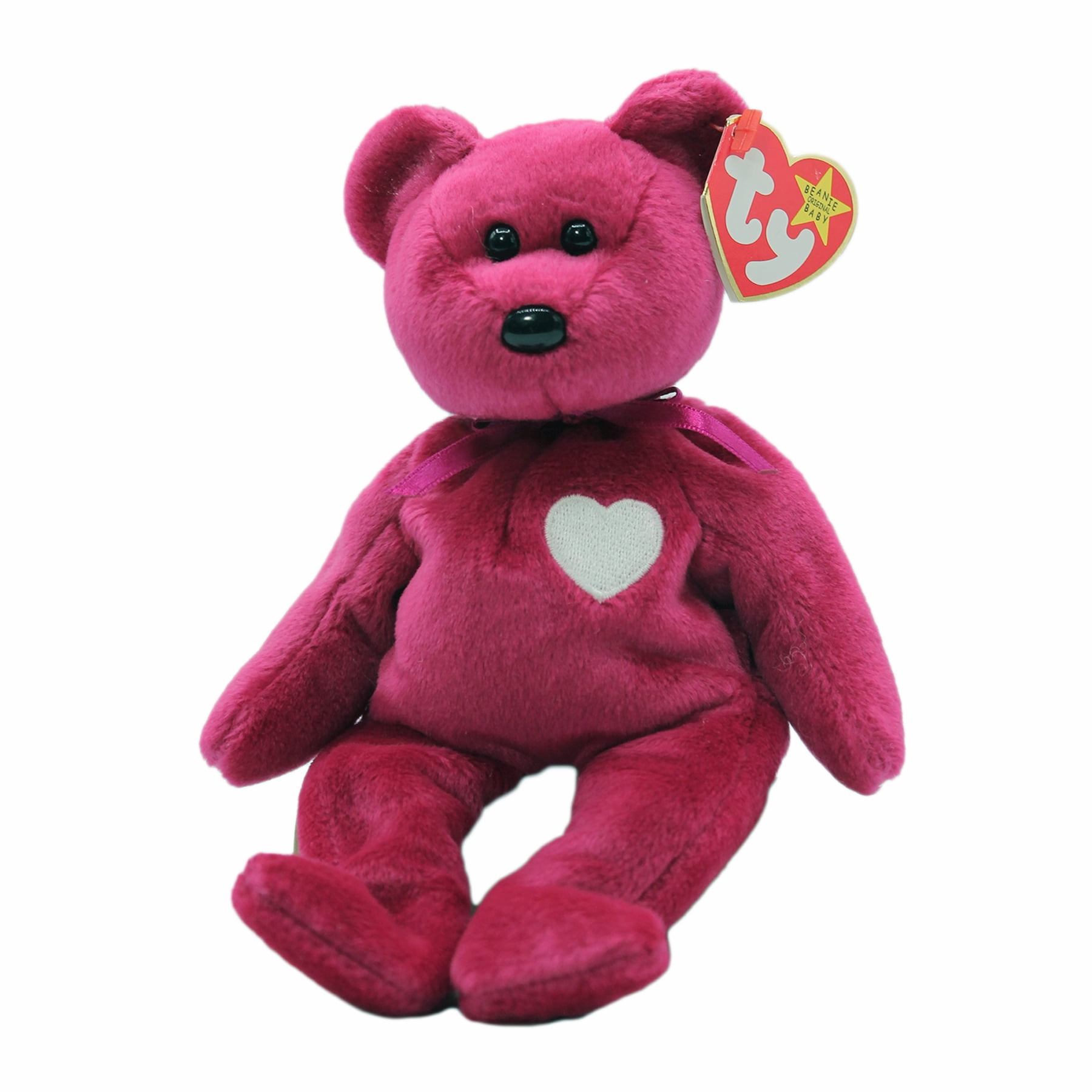 Ty Beanie Baby Plush Toy Secret the Bear Perfect for Birthdays Stuffed Animal MWMT Walmart