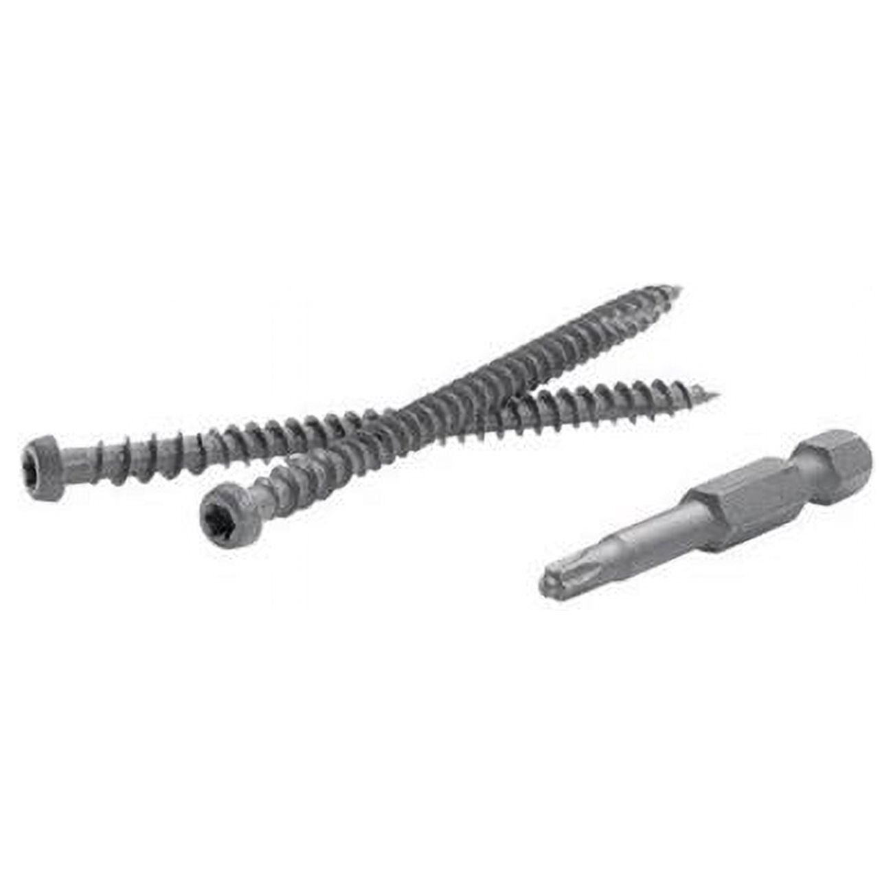 Fastenmaster Fmtr3-212 2-1/2" Trapease 3 Composite Deck Screw Trex-Tiki Torch/WOLF-Amberwood