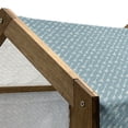 thumbnail image 5 of Arrow Pet House, Retro Arrows Illustration in Vintage Colors Elements, Outdoor & Indoor Portable Dog Kennel with Pillow and Cover, 5 Sizes, Turquoise Beige, by Ambesonne, 5 of 5