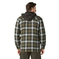 thumbnail image 2 of Dickies Men's Water Repellent Flannel Hooded Shirt Jacket | Quilted Lined Work Jacket with Fleece Hood & Hand Warmer Pockets, 2 of 4